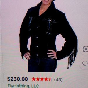 Scully leather Women’s Scully Boar Suede Jacket